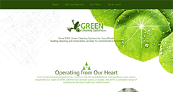 Desktop Screenshot of green-cleaning-systems.com